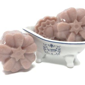 Jojoba and Argan Oil Rose Clay Hair Conditioner Bar, Sandalwood Rose, 2 Pack